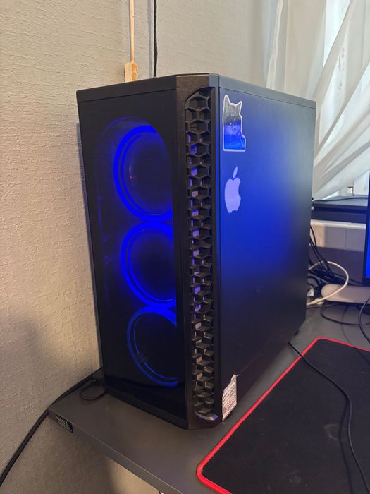 Komputer do gier + monitor 24”+ RGB zestaw, gotowy do pracy