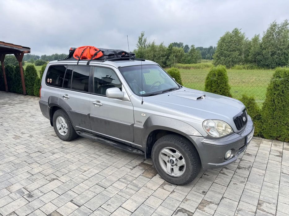 Hyundai Terracan Hyundai Terracan 2.9 CRDi 150 KM 4x4 – zabudowa wyprawowa, reduktor