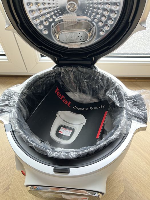 Multicooker TEFAL Cook4me Touch NOWY  Wi-fi  6 litrów 13 funkcji Biały