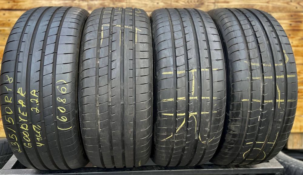 Шини літні r18 235/50  Goodyear стан нових