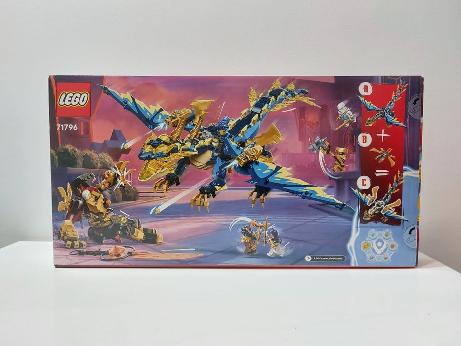 ENVIO GRATIS-LEGO 71796 Elemental Dragon vs The Empress Mech (Ninjago)