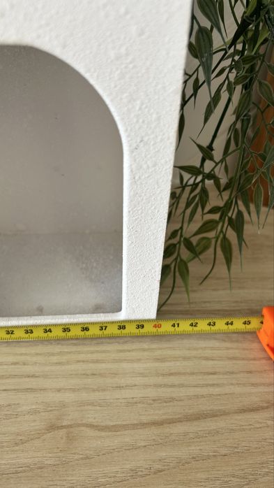 Estante / Nicho Decorativo Branco com Arcos