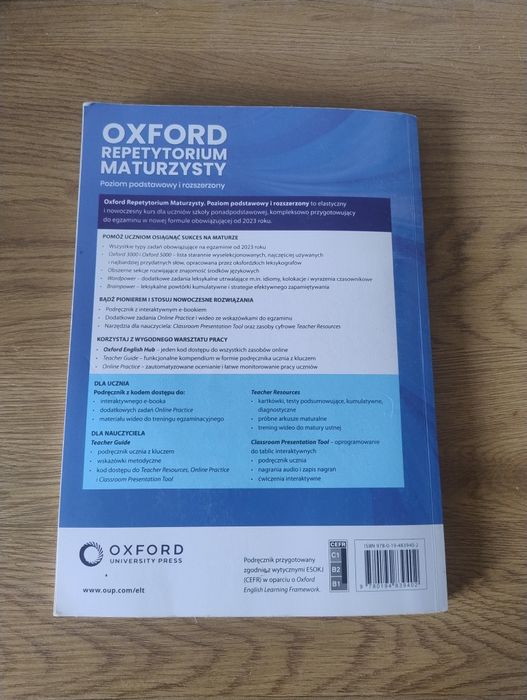 oxford repetytorium maturzysty