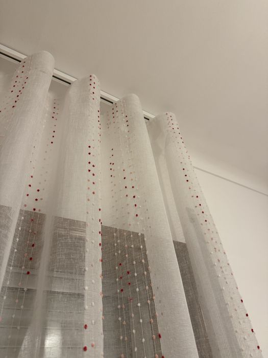 Cortina de calha de ondas