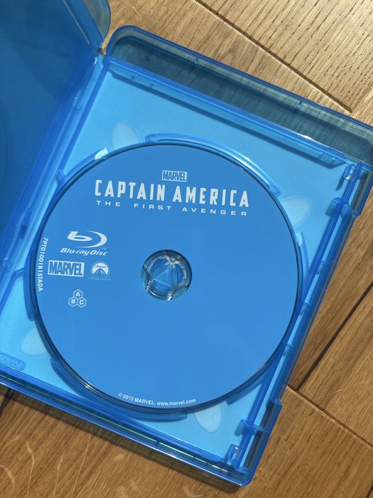 Capitan America pierwsze starcie blu ray marvel