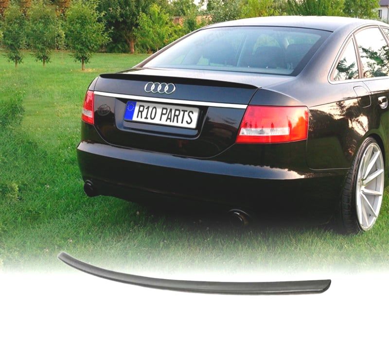 AILERON LIP AUDI A6 04-08 PRETO