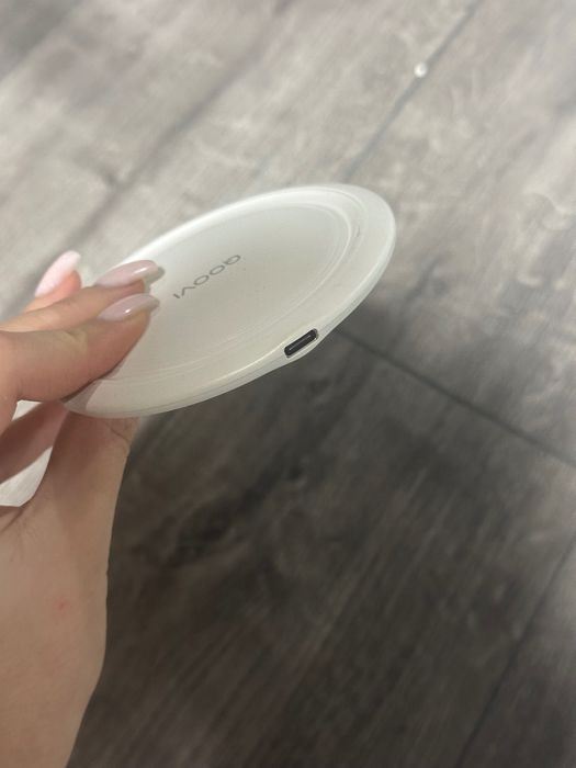 Бездротова зарядка Qoovi 15W | Fast Wireless Charger | Qi