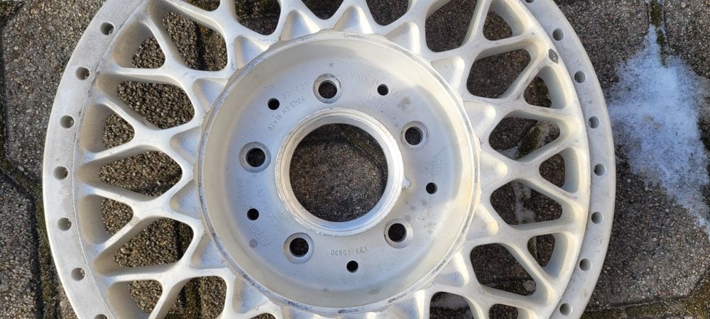 BBS RS 16" 5x112 Mercedes Skręcane Oryginalne W123 W124 W108 W126 W116