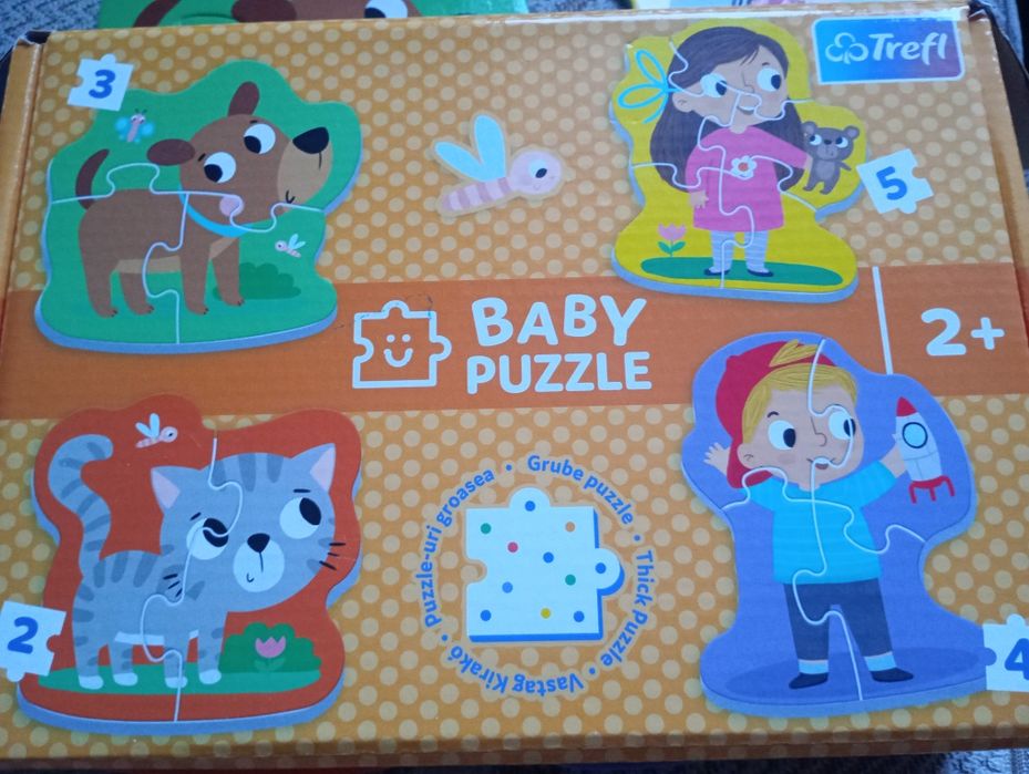 Puzzle trefl puzzle dla 2latka