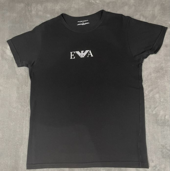 T-shirt preta Armani