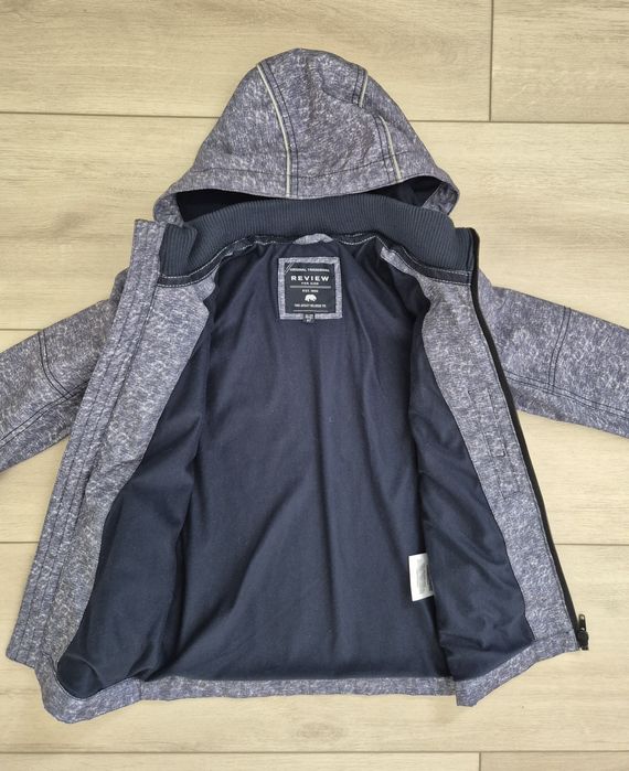 Kurtka softshell REVIEW ocieplana rozm. 116/122