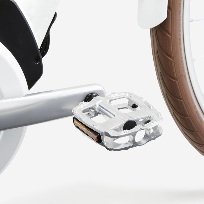 Bicicleta Elétrica de Cidade Elops 920 Connect LF Branco