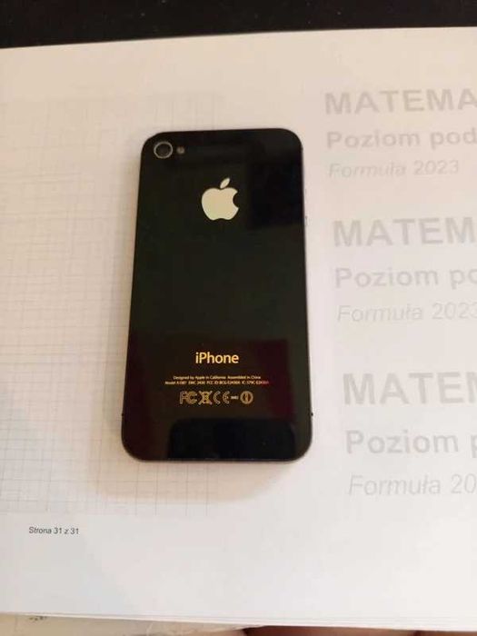 Iphone 4s, czarny