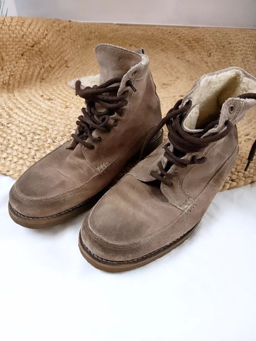 Botas Castanhas com Pêlo