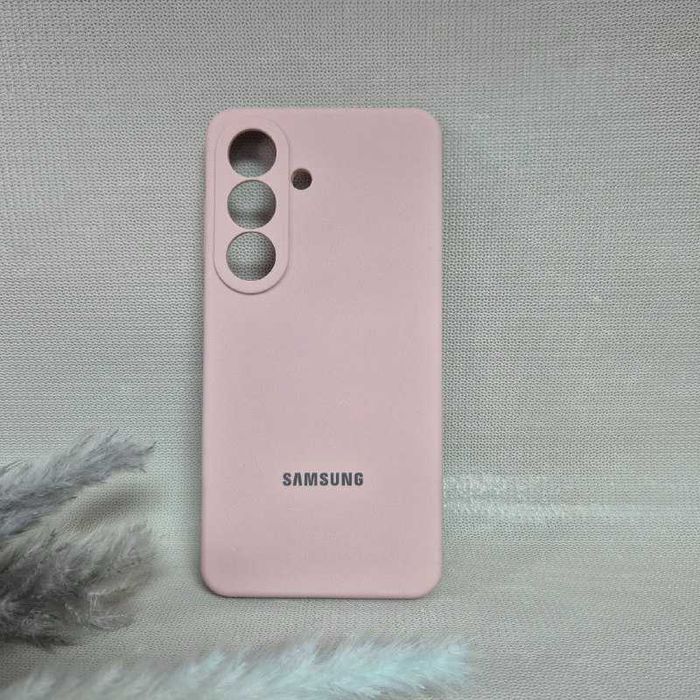 Топ! Samsung S26 Протиударний преміум софт тач чехол чохол з логотипом