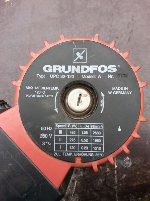 Pompa Grundfos UPC 32-120 +puszka z ups