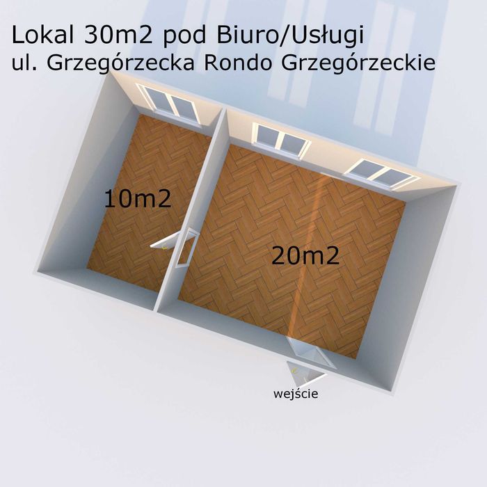 Lokal 30m2 Biuro,Usługi + PARKING ul. Grzegórzecka RONDO GRZEGÓRZECKIE