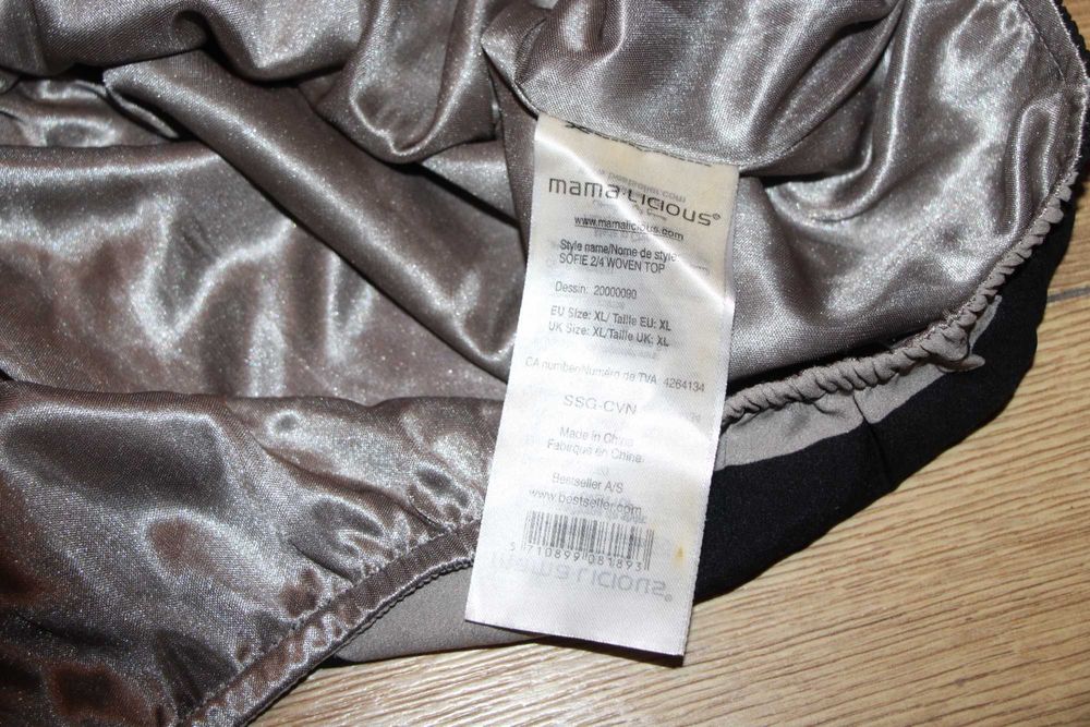 Bluzka ciążowa tunika w paski mama licious L XL