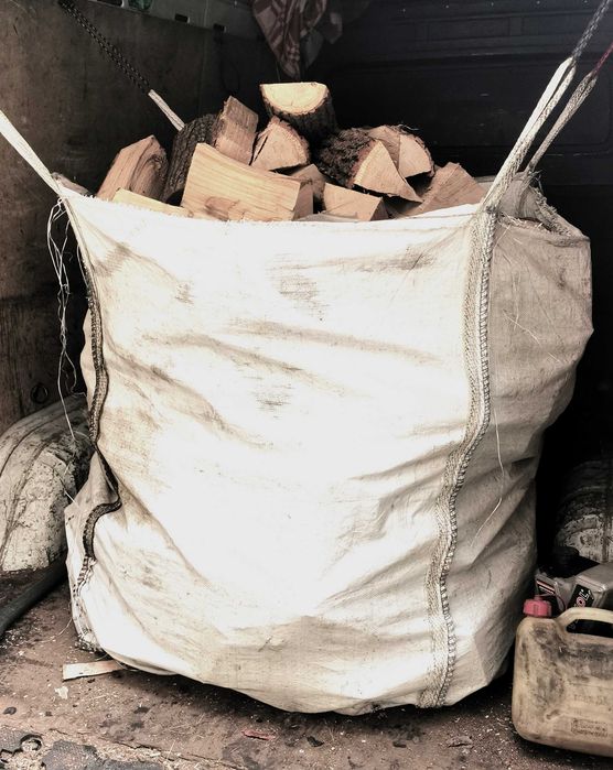 Drewno opałowe suche sezonowane kominkowe sosna dąb buk transport
