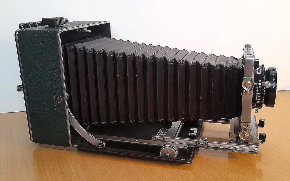aparat wielkoformatowy BUSCH Pressman model D 4x5 cala (9x12)