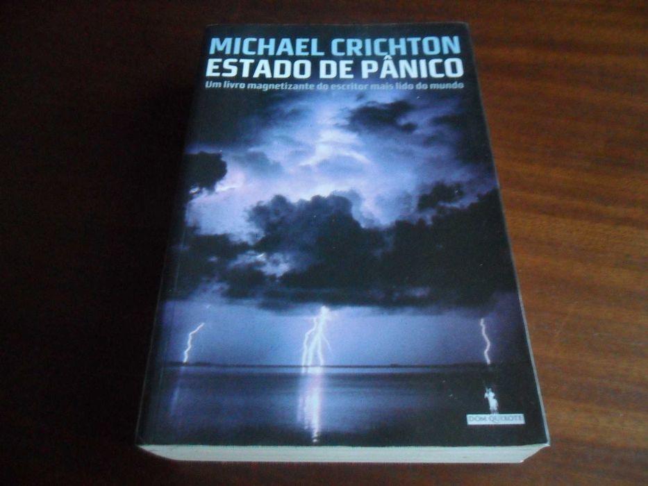 "Estado de Pânico" de Michael Crichton - 1ª Edição de 2006