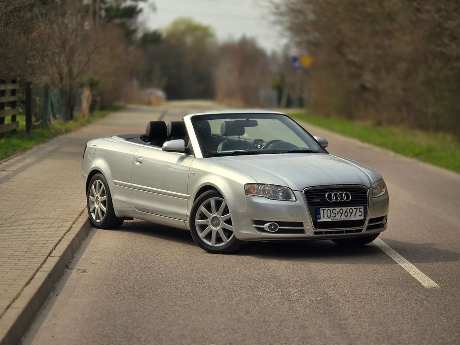 Audi A4 Cabrio CABRIO_1,8TURBO_163KM_Skóry-S-LINE_Bardz_Ładna