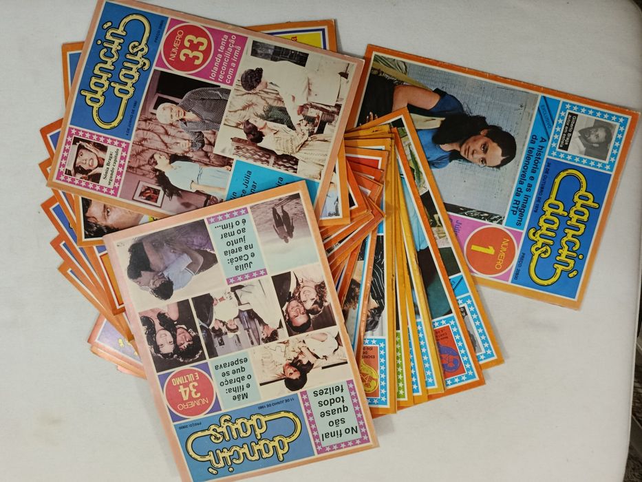 DANCIN' DAYS  ( coleção completa de 34 Fascículos )
