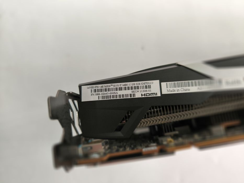 Sapphire Nitro+ Radeon RX6700XT Gaming OC 12Gb