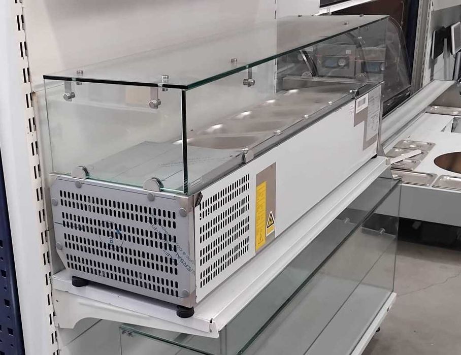 Vitrine de Bancada Para Ingredientes - NOVA