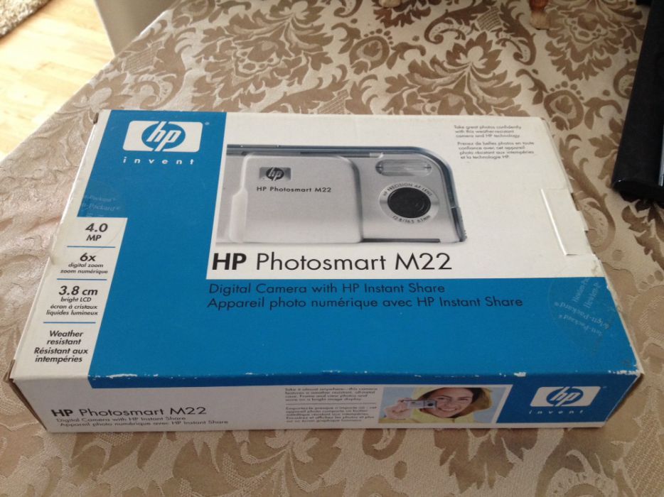Máquina fotográfica digital HP para peças ou decoração