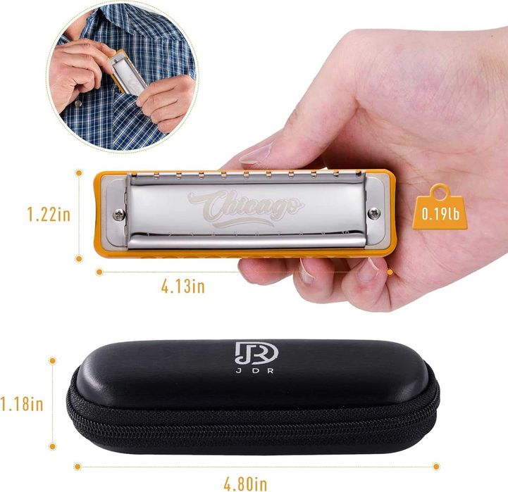 JDR Chicago. Губна гармоніка (губная гармошка)