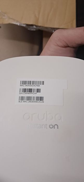 Aruba instant on
