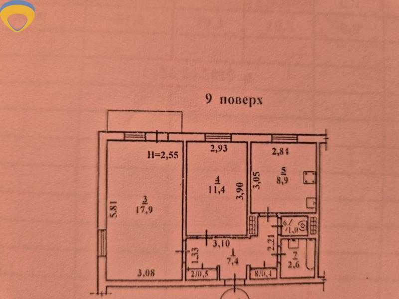 2-rooms apartment apartment by the address (area 51 m²) - Atlanta.ua - photo 3