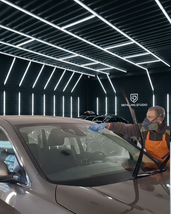 Полірування авто, фар, скла, захист плівкою