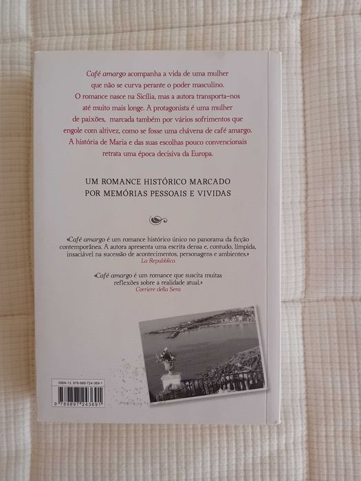 Livro Café amargo de Simonetta Agnello Hornby