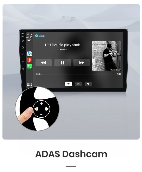 Rádio android Seat ibiza 2017-20 Carplay GPS wifi BT 2/32GB NOVO