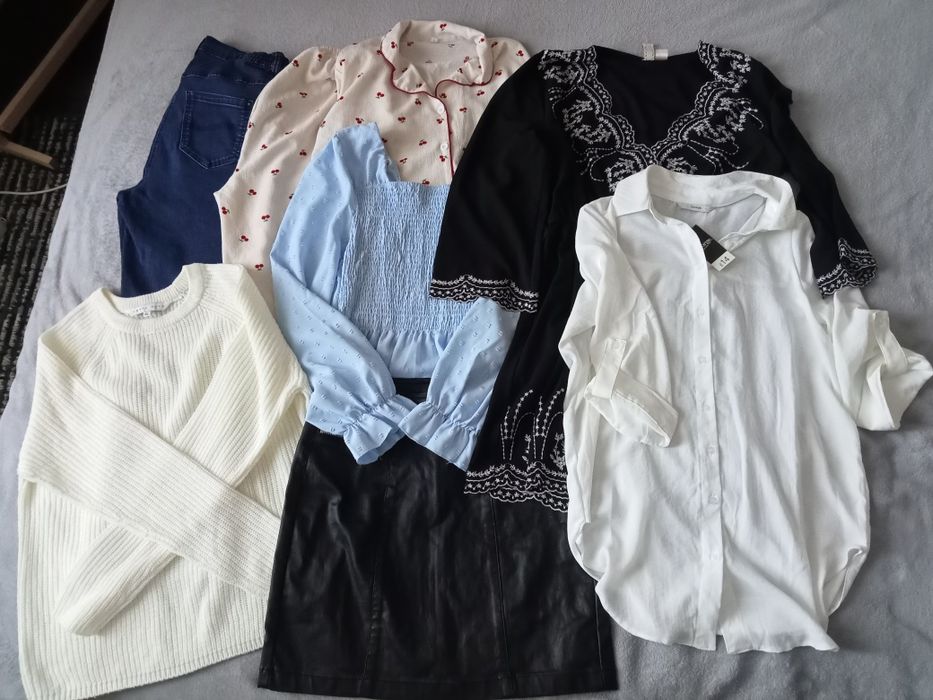 Пакет одягу М-Л 46-48 джинси светр піжама плаття блузка спідниця