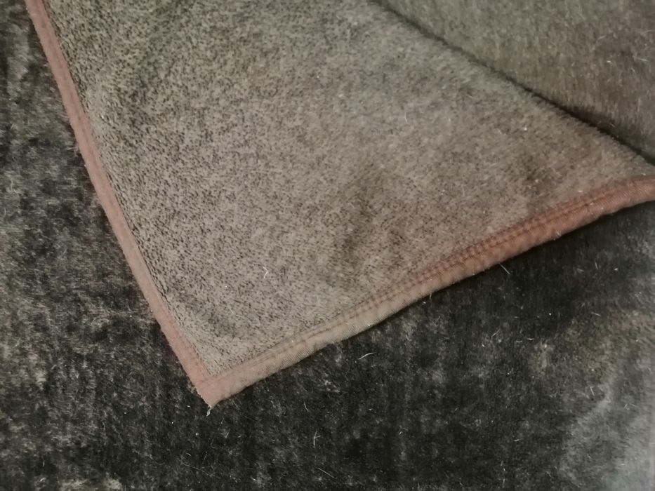 Однотонный меховой плед 160*200