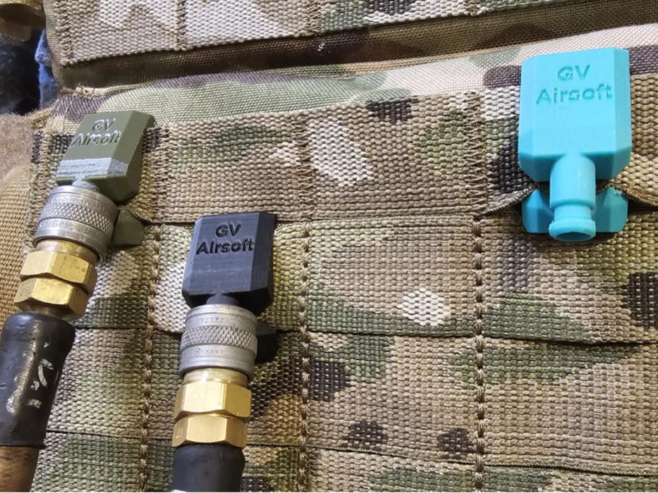 Suporte Compativel de mangueira HPA para colete MOLLE