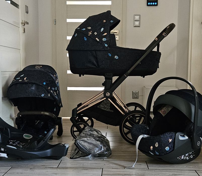 Wózek Cybex Jewels of Nature 2w1 lub 4w1 z bazą obrotową Cybex