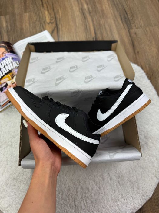 Мужские кроссовки NIke SB Dunk Low "Black-White" 40-45
