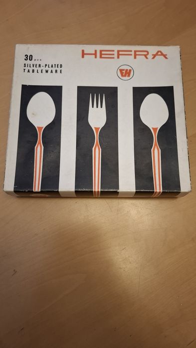 Sztućce posrebrzane marki Hefra