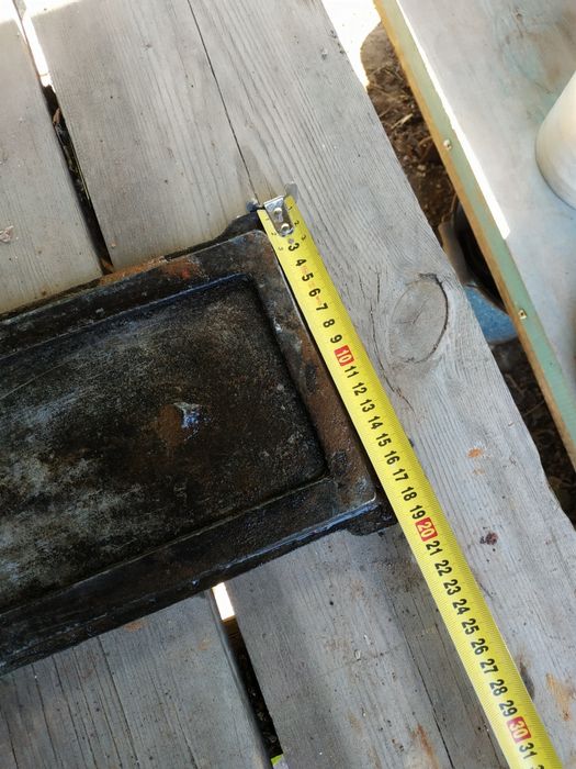 Задвижка дымохода 250х130, шибер