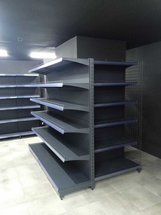 Стелажі в магазин. Торгові гачки. Каси прилавки. Торгове обладнання
