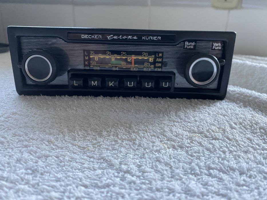 Radio becker europa vintage
