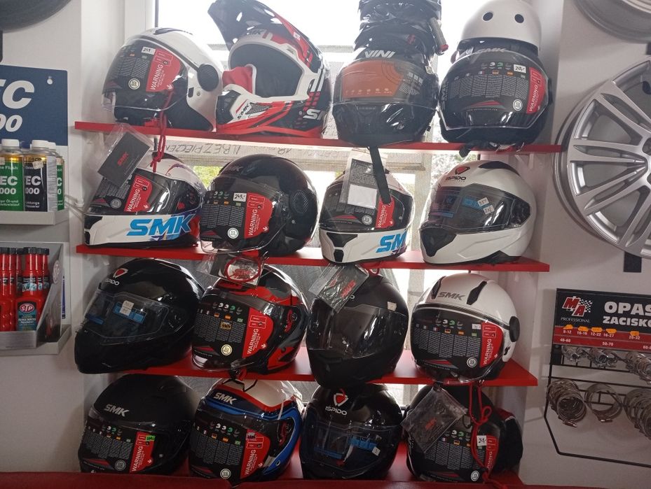 Kask motocyklowy SMK od S-2XL