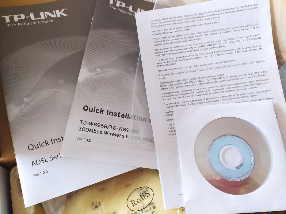 Modem router TP-LINK TD-W8968