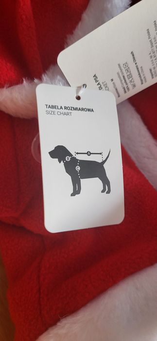 Świąteczne u ranie dla psa, M