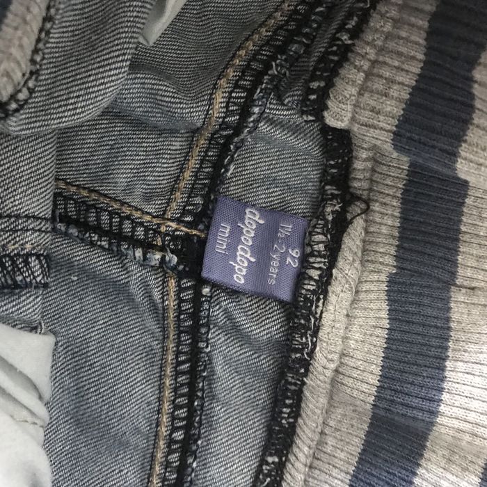 Spodnie jeansy chłopięce r.98/104 Dopodopo, obniżony krok
