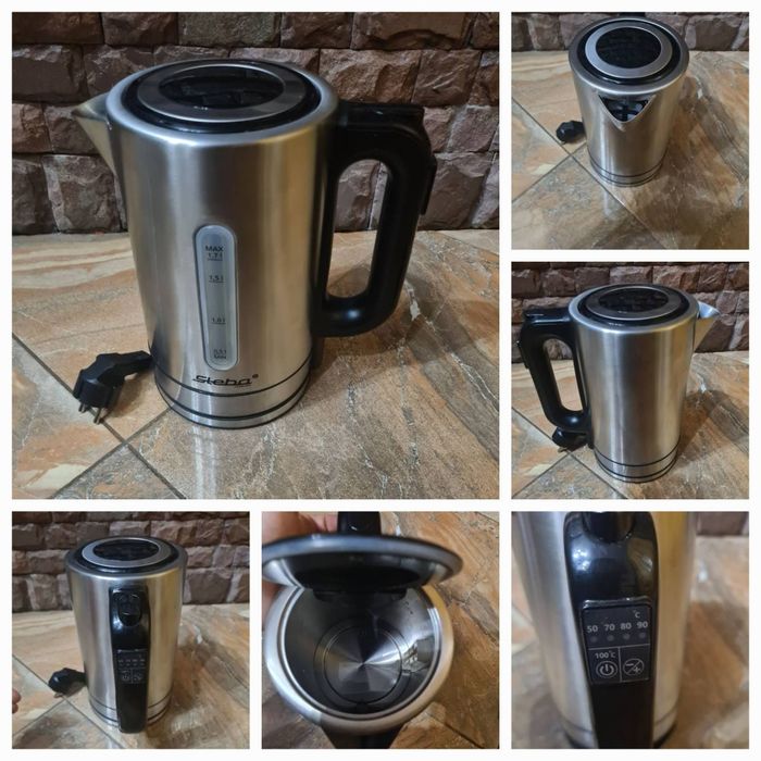 Електричний чайник Steba з терморегулятором температури